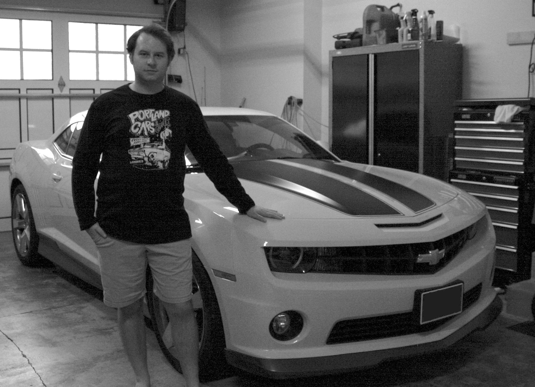 Environmental portrait of 2010 Camaro 2SS with Paul